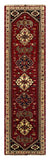 25494-Shiraz Hand-Knotted/Handmade Persian Rug/Carpet Traditional/Authentic/Size: 9'9" x 2'6"