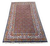 25442-Moud Handmade/Hand-Knotted Persian Rug/Traditional/Carpet Authentic/ Size: 6'3" x 3'8"