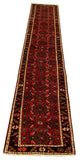 25607-Hamadan Hand-Knotted/Handmade Persian Rug/Carpet Traditional Authentic/ Size: 10'1" x 2'0"