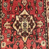 25606-Hamadan Hand-Knotted/Handmade Persian Rug/Carpet Traditional Authentic/ Size: 8'11" x 2'2"