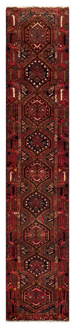 25595-Hamadan Hand-Knotted/Handmade Persian Rug/Carpet Traditional Authentic/ Size: 10'1" x 2'0"