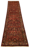 25610-Hamadan Hand-Knotted/Handmade Persian Rug/Carpet Traditional Authentic/ Size: 10'7" x 2'7"