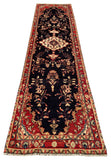 25487-Hamadan Hand-Knotted/Handmade Persian Rug/Carpet Traditional Authentic/ Size: 10'3" x 2'7"