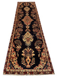25605-Hamadan Hand-Knotted/Handmade Persian Rug/Carpet Traditional Authentic/ Size: 11'1" x 2'11"