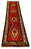 25472-Hamadan Hand-Knotted/Handmade Persian Rug/Carpet Traditional Authentic/ Size: 8'0" x 2'2"