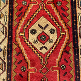 25472-Hamadan Hand-Knotted/Handmade Persian Rug/Carpet Traditional Authentic/ Size: 8'0" x 2'2"