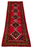 25529-Hamadan Hand-Knotted/Handmade Persian Rug/Carpet Traditional Authentic/ Size: 5'10" x 2'2"