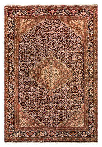 25633-Ardebil Hand-Knotted/Handmade Persian Rug/Carpet Traditional/Authentic/ Size: 9'7"x 6'5"