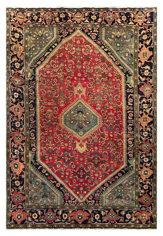 25622-Bidjar Hand-Knotted/Handmade Persian Rug/Carpet Traditional Authentic/ Size: 9'10" x 6'8"