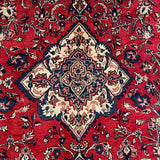 25585-Hamadan Hand-Knotted/Handmade Persian Rug/Carpet Traditional Authentic/ Size: 9'9" x 6'11"
