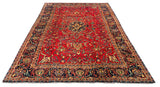 25625-Sarough Hand-Knotted/Handmade Persian Rug/Carpet Traditional/Authentic/ Size: 9'1" x 6'5"