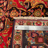 25561-Mashad Hand-Knotted/Handmade Persian Rug/Carpet Traditional Authentic/ Size: 9'4" x 6'8"