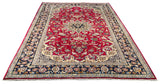 25578- Isfahan Persian Hand-Knotted Authentic/Traditional Carpet/Rug/ Size: 9'10'' x 7'1''