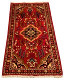 25513-Hamadan Hand-Knotted/Handmade Persian Rug/Carpet Traditional Authentic/ Size: 4'1" x 2'5"