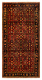 25533-Hamadan Hand-Knotted/Handmade Persian Rug/Carpet Traditional Authentic/ Size: 6'2" x 3'1"