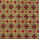 25673-Turkmen Hand-knotted/Handmade Persian Rug/Carpet Tribal/Nomadic Authentic/ Size: 4'2''x 2'2''