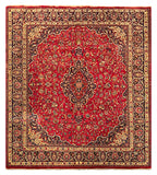 25569-Mashad Hand-Knotted/Handmade Persian Rug/Carpet Traditional Authentic/ Size: 11'4" x 9'11"