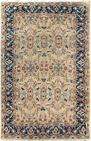 25464- Heriz Hand-Knotted/Handmade Persian Rug/Carpet Traditional/Authentic/Size: 11'1" x 8'2"