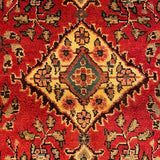 25667-Hamadan Hand-Knotted/Handmade Persian Rug/Carpet Traditional Authentic/ Size: 4'7" x 2'7"