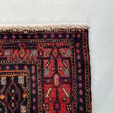 24276 - Senneh Hand-Knotted/Handmade Persian Rug/Carpet Traditional/Authentic /Size: 4'7" x 3'9"