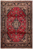 24374- Kashan Handmade/Hand-Knotted Persian Rug/ Traditional Carpet Authentic/ Size: 5'3" x 3'4"