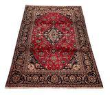 24374- Kashan Handmade/Hand-Knotted Persian Rug/ Traditional Carpet Authentic/ Size: 5'3" x 3'4"