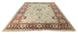 25720- Royal Heriz Hand-Knotted/Handmade Indian Rug/Carpet Traditional/Authentic/Size 12'3" x 8'9"