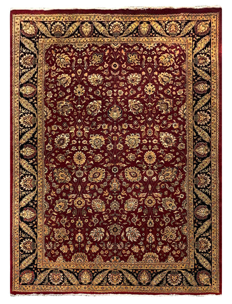 25713- Royal Heriz Hand-Knotted/Handmade Indian Rug/Carpet Traditional/Authentic/Size 11'5" x 8'3"