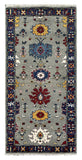 25692- Royal Heriz Hand-Knotted/Handmade Indian Rug/Carpet Traditional/Authentic/Size 6'2" x 2'9"