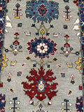 25692- Royal Heriz Hand-Knotted/Handmade Indian Rug/Carpet Traditional/Authentic/Size 6'2" x 2'9"