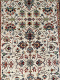 25703- Royal Heriz Hand-Knotted/Handmade Indian Rug/Carpet Traditional/Authentic/Size 6'6" x 2'8"