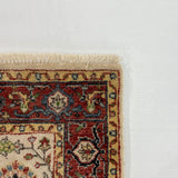 25703- Royal Heriz Hand-Knotted/Handmade Indian Rug/Carpet Traditional/Authentic/Size 6'6" x 2'8"