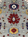 25716- Royal Heriz Hand-Knotted/Handmade Indian Rug/Carpet Traditional/Authentic/Size 10'0" x 8'0"