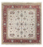25709- Royal Heriz Hand-Knotted/Handmade Indian Rug/Carpet Traditional/Authentic/Size 8'4" x 8'1"