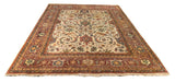 25715- Royal Heriz Hand-Knotted/Handmade Indian Rug/Carpet Traditional/Authentic/Size 9'10" x 7'10"