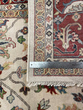 25707- Royal Heriz Hand-Knotted/Handmade Indian Rug/Carpet Traditional/Authentic/Size 10'4" x 8'1"