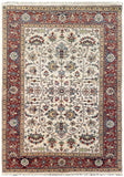 25705- Royal Heriz Hand-Knotted/Handmade Indian Rug/Carpet Traditional/Authentic/Size 6'0" x 4'3"