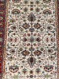 25710- Royal Heriz Hand-Knotted/Handmade Indian Rug/Carpet Traditional/Authentic/Size 9'1" x 2'10"