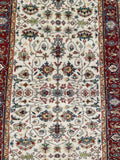 25711- Royal Heriz Hand-Knotted/Handmade Indian Rug/Carpet Traditional/Authentic/Size 11'10" x 2'10"