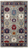 25698- Royal Heriz Hand-Knotted/Handmade Indian Rug/Carpet Traditional/Authentic/Size 8'1" x 6'5"