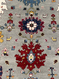 25698- Royal Heriz Hand-Knotted/Handmade Indian Rug/Carpet Traditional/Authentic/Size 8'1" x 6'5"