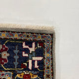 25698- Royal Heriz Hand-Knotted/Handmade Indian Rug/Carpet Traditional/Authentic/Size 8'1" x 6'5"/246cm x 196cm