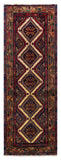 25470-Hamadan Hand-Knotted/Handmade Persian Rug/Carpet Traditional Authentic/ Size: 6'9" x 2'4"