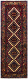 25470-Hamadan Hand-Knotted/Handmade Persian Rug/Carpet Traditional Authentic/ Size: 6'9" x 2'4"