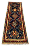 25466-Hamadan Hand-Knotted/Handmade Persian Rug/Carpet Traditional Authentic/ Size: 5'11" x 2'3"