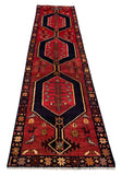 25540-Hamadan Hand-Knotted/Handmade Persian Rug/Carpet Traditional Authentic/ Size: 10'1" x 2'7"