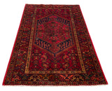 25448-Hamadan Hand-Knotted/Handmade Persian Rug/Carpet Traditional Authentic/ Size: 6'9" x 4'4"