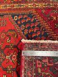 25448-Hamadan Hand-Knotted/Handmade Persian Rug/Carpet Traditional Authentic/ Size: 6'9" x 4'4"