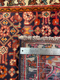 25557-Hamadan Hand-Knotted/Handmade Persian Rug/Carpet Traditional Authentic/ Size: 10'4" x 2'11"