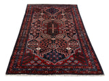 25662-Hamadan Hand-Knotted/Handmade Persian Rug/Carpet Traditional Authentic/ Size: 6'6" x 4'0"